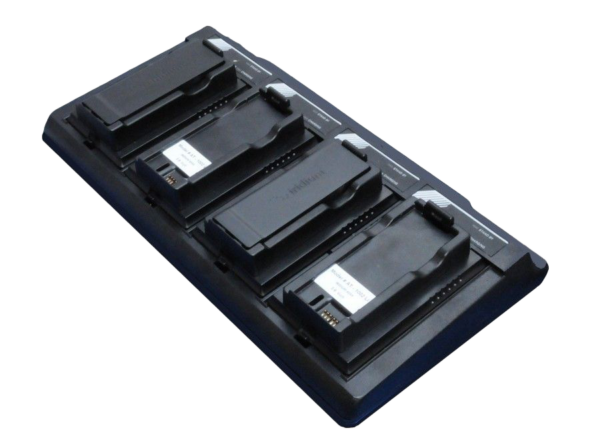 Iridum 9555 Four Bay Desktop Battery Charger