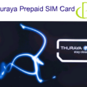 Thuraya 10-Unit Prepaid SIM Card (1 year)
