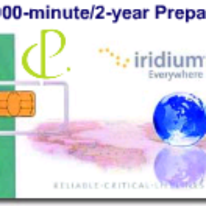 Iridium 3000-Minute Prepaid Card (2 year)