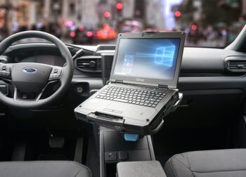 Getac B360 Rugged Laptop Mounted