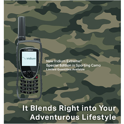 Camo Camo Iridium Satellite Phone 9575 Extreme