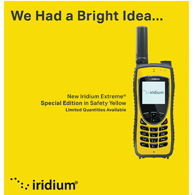 yellow Yellow Iridium Satellite Phone 9575 Extreme