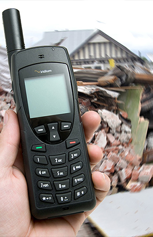 Satellite Phone for communication